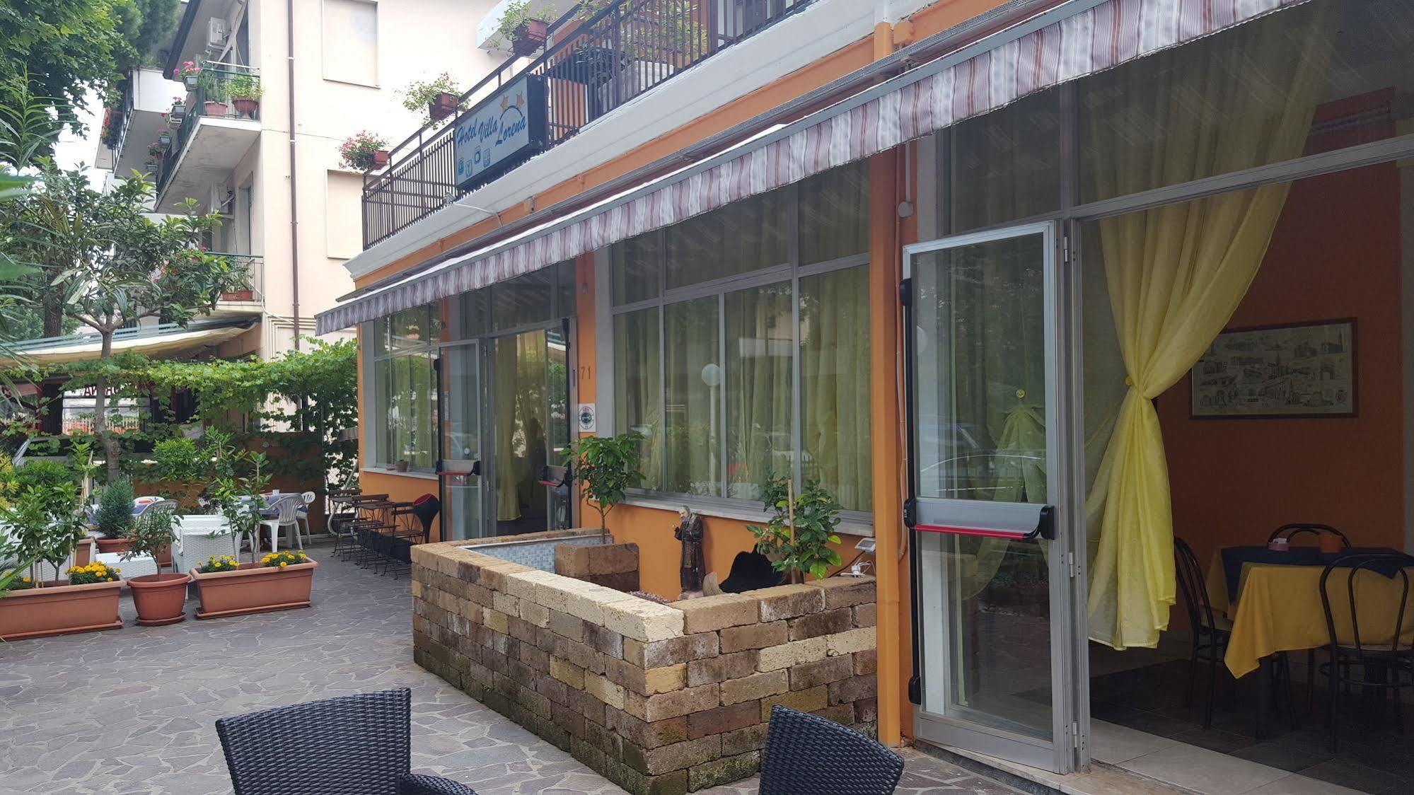 Hotel Villa Lorena Rimini Eksteriør billede